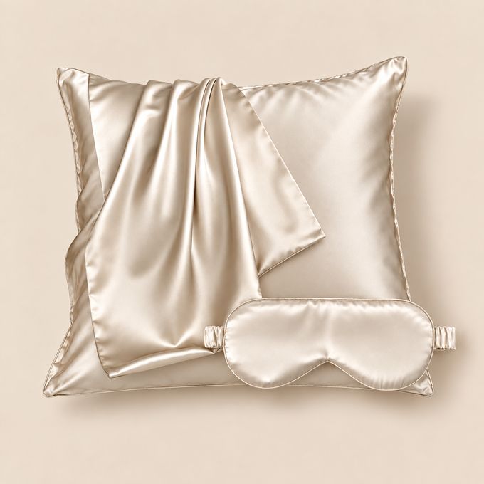 Duo Nuit, taie 65×65 cm, coloris Ivoire